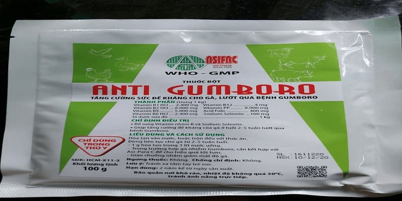 Một số loại thuốc giúp điều trị bệnh gumboro